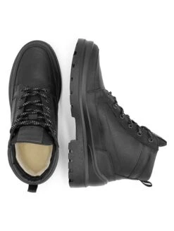 Leren Boots "Canmore" Zwart -Gstar Kleding Winkel travelin leren boots canmore zwart 4