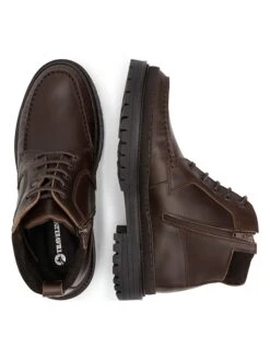 Leren Boots "Dartmouth" Bruin -Gstar Kleding Winkel travelin leren boots dartmouth bruin 4