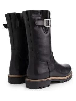 Leren Boots "Gjerstad" Zwart -Gstar Kleding Winkel travelin leren boots gjerstad zwart 1