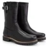 Leren Boots "Gjerstad" Zwart