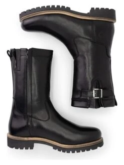 Leren Boots "Gjerstad" Zwart -Gstar Kleding Winkel travelin leren boots gjerstad zwart 3