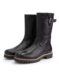 Leren Boots "Gjerstad" Zwart -Gstar Kleding Winkel travelin leren boots gjerstad zwart 5