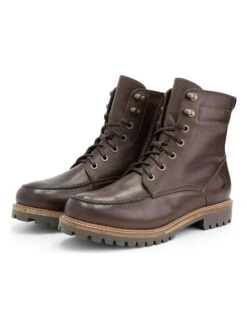 Leren Boots "Haugesund" Bruin -Gstar Kleding Winkel travelin leren boots haugesund bruin 5