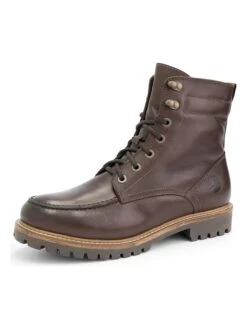 Leren Boots "Haugesund" Bruin -Gstar Kleding Winkel travelin leren boots haugesund bruin 6