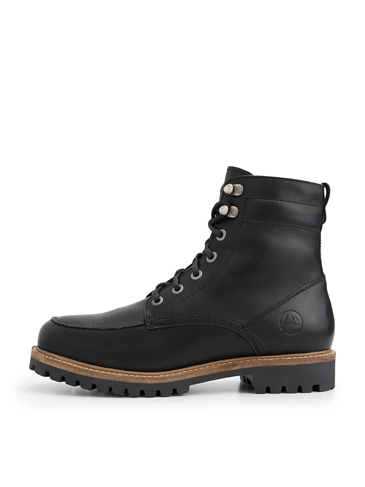 Leren Boots "Haugesund" Zwart 7 Leren Boots "Haugesund" Zwart - Afbeelding 5