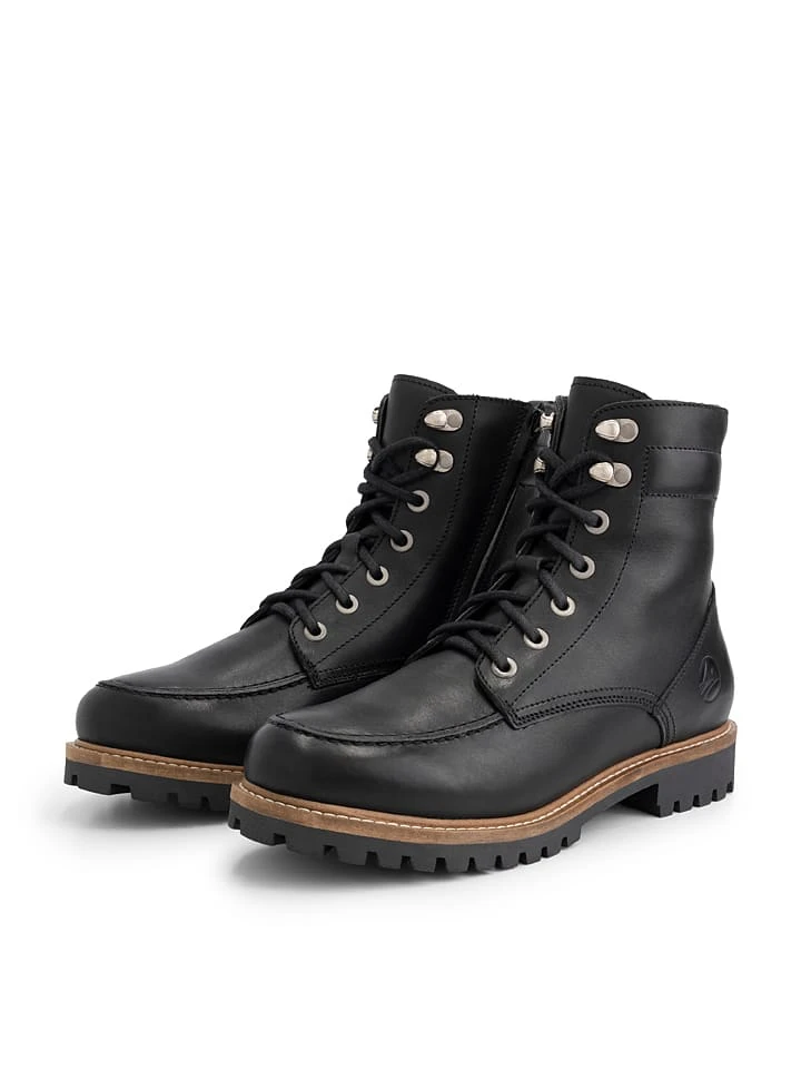 Leren Boots "Haugesund" Zwart 8 Leren Boots "Haugesund" Zwart - Afbeelding 6