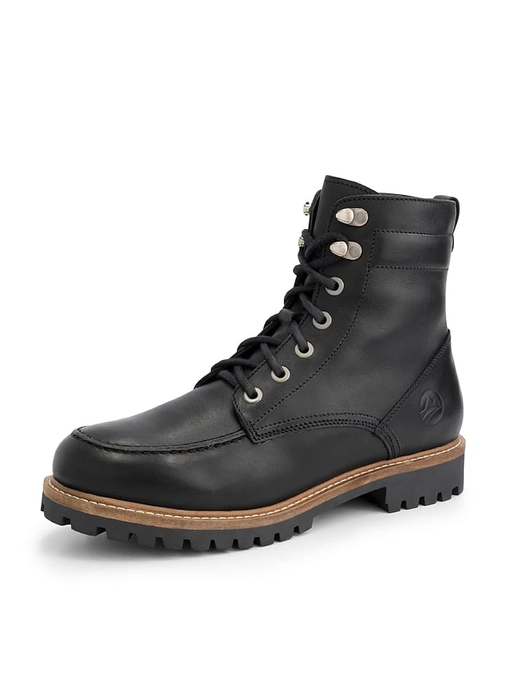 Leren Boots "Haugesund" Zwart 9 Leren Boots "Haugesund" Zwart - Afbeelding 7