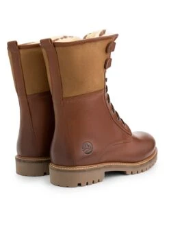 Leren Boots "Holm" Cognackleurig -Gstar Kleding Winkel travelin leren boots holm cognackleurig 2
