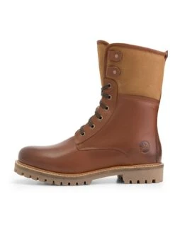 Leren Boots "Holm" Cognackleurig -Gstar Kleding Winkel travelin leren boots holm cognackleurig 5
