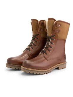 Leren Boots "Holm" Cognackleurig -Gstar Kleding Winkel travelin leren boots holm cognackleurig 7