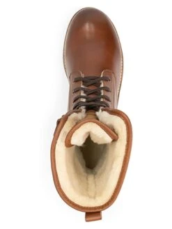 Leren Boots "Holm" Cognackleurig -Gstar Kleding Winkel travelin leren boots holm cognackleurig 9