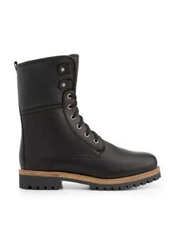 Leren Boots "Holm" Zwart -Gstar Kleding Winkel travelin leren boots holm zwart 2