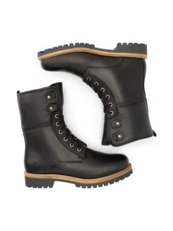 Leren Boots "Holm" Zwart -Gstar Kleding Winkel travelin leren boots holm zwart 3