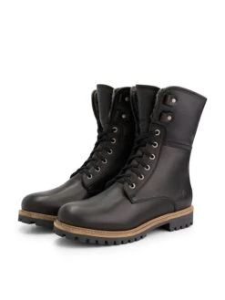 Leren Boots "Holm" Zwart -Gstar Kleding Winkel travelin leren boots holm zwart 6