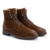 Leren Boots "Hosio" Cognackleurig -Gstar Kleding Winkel travelin leren boots hosio cognackleurig