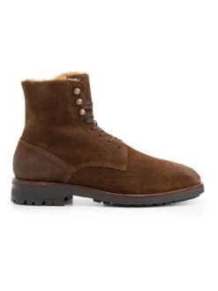 Leren Boots "Hosio" Cognackleurig -Gstar Kleding Winkel travelin leren boots hosio cognackleurig 2
