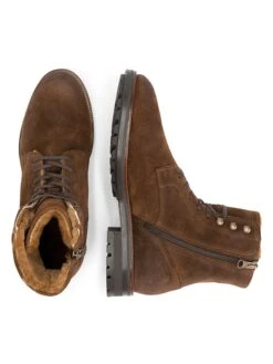 Leren Boots "Hosio" Cognackleurig -Gstar Kleding Winkel travelin leren boots hosio cognackleurig 3