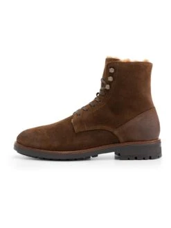 Leren Boots "Hosio" Cognackleurig -Gstar Kleding Winkel travelin leren boots hosio cognackleurig 4