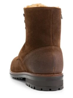Leren Boots "Hosio" Cognackleurig -Gstar Kleding Winkel travelin leren boots hosio cognackleurig 7