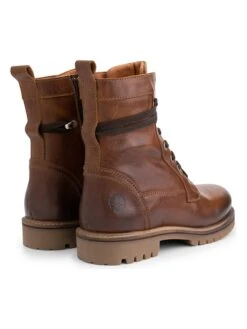 Leren Boots "Kvinlog" Bruin -Gstar Kleding Winkel travelin leren boots kvinlog bruin 1