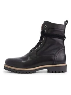 Leren Boots "Kvinlog" Zwart -Gstar Kleding Winkel travelin leren boots kvinlog zwart 4