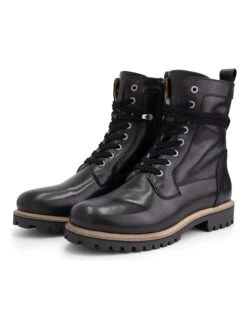 Leren Boots "Kvinlog" Zwart -Gstar Kleding Winkel travelin leren boots kvinlog zwart 5