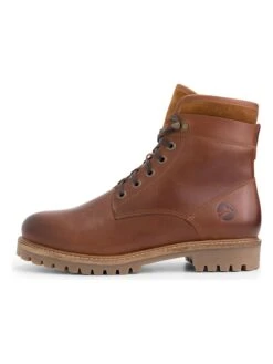Leren Boots "Langesund" Lichtbruin -Gstar Kleding Winkel travelin leren boots langesund lichtbruin 4