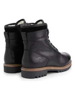 Leren Boots "Langesund" Zwart -Gstar Kleding Winkel travelin leren boots langesund zwart 1