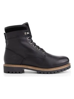 Leren Boots "Langesund" Zwart -Gstar Kleding Winkel travelin leren boots langesund zwart 2