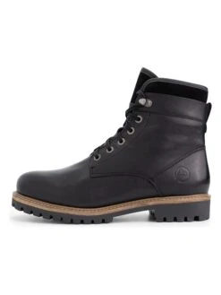 Leren Boots "Langesund" Zwart -Gstar Kleding Winkel travelin leren boots langesund zwart 4