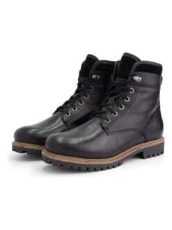 Leren Boots "Langesund" Zwart -Gstar Kleding Winkel travelin leren boots langesund zwart 5