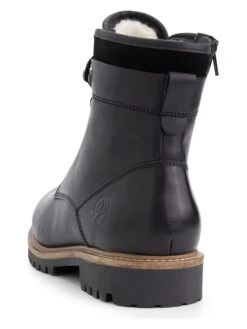 Leren Boots "Langesund" Zwart -Gstar Kleding Winkel travelin leren boots langesund zwart 7