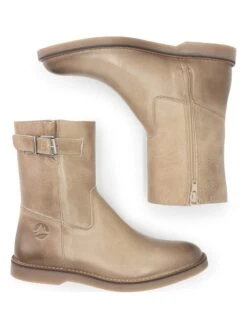 Leren Boots "Lannion" Beige -Gstar Kleding Winkel travelin leren boots lannion beige 3