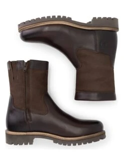 Leren Boots "Mygland" Bruin -Gstar Kleding Winkel travelin leren boots mygland bruin 3