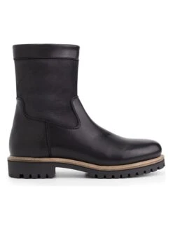 Leren Boots "Mygland" Zwart -Gstar Kleding Winkel travelin leren boots mygland zwart 2