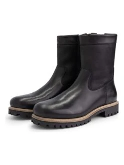 Leren Boots "Mygland" Zwart -Gstar Kleding Winkel travelin leren boots mygland zwart 5