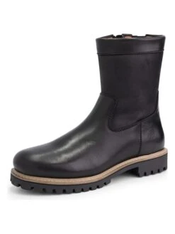 Leren Boots "Mygland" Zwart -Gstar Kleding Winkel travelin leren boots mygland zwart 6