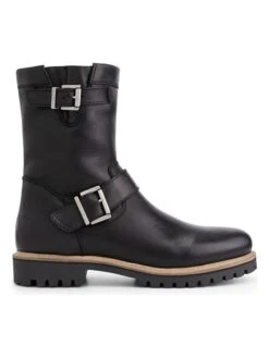 Leren Boots "Silkeborg" Zwart -Gstar Kleding Winkel travelin leren boots silkeborg zwart 2