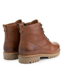 Leren Boots "Stalon" Lichtbruin -Gstar Kleding Winkel travelin leren boots stalon lichtbruin 1