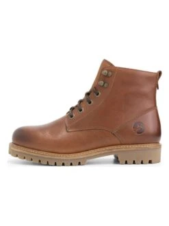 Leren Boots "Stalon" Lichtbruin -Gstar Kleding Winkel travelin leren boots stalon lichtbruin 4