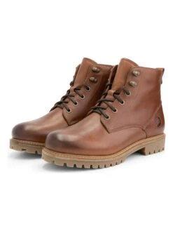 Leren Boots "Stalon" Lichtbruin -Gstar Kleding Winkel travelin leren boots stalon lichtbruin 5