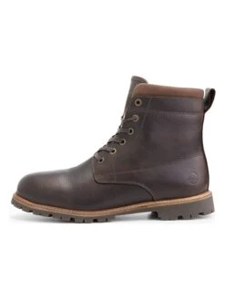 Leren Boots "Steinkjer" Bruin -Gstar Kleding Winkel travelin leren boots steinkjer bruin 1