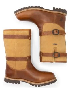 Leren Boots "Sweden" Cognackleurig -Gstar Kleding Winkel travelin leren boots sweden cognackleurig 4