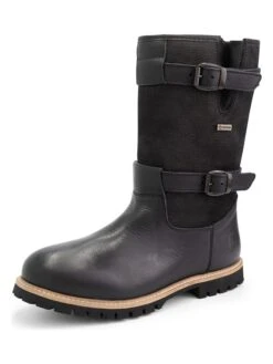 Leren Boots "Sweden" Zwart -Gstar Kleding Winkel travelin leren boots sweden zwart 7