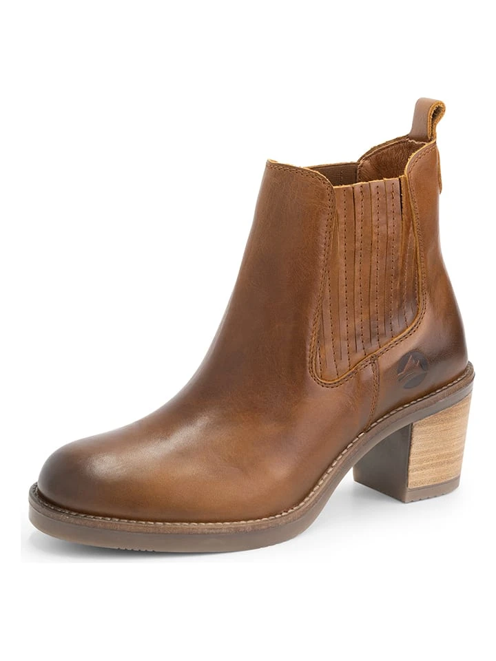 Leren Chelseaboots "Carantec" Lichtbruin 9 Leren Chelseaboots "Carantec" Lichtbruin - Afbeelding 7