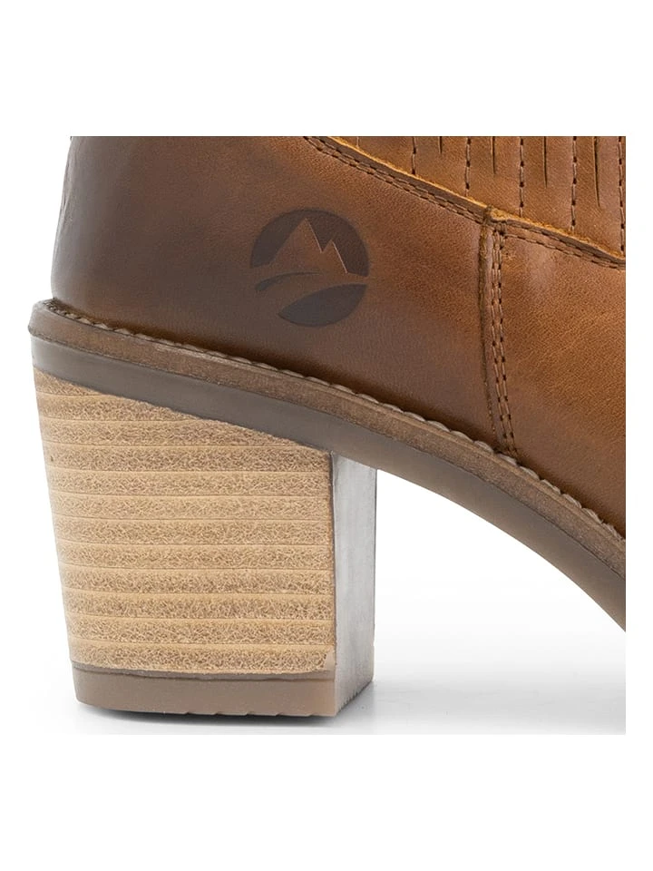 Leren Chelseaboots "Carantec" Lichtbruin 12 Leren Chelseaboots "Carantec" Lichtbruin - Afbeelding 10