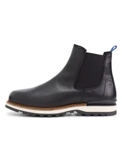 Leren Chelseaboots "Ravik" Zwart -Gstar Kleding Winkel travelin leren chelseaboots ravik zwart 4