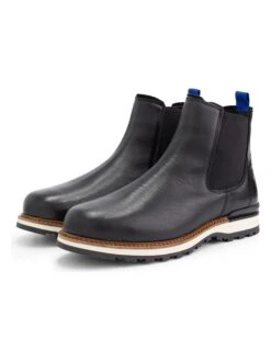 Leren Chelseaboots "Ravik" Zwart -Gstar Kleding Winkel travelin leren chelseaboots ravik zwart 5
