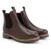 Leren Chelseaboots "Rosseland" Bruin