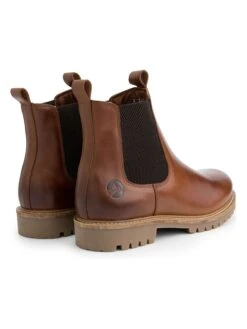 Leren Chelseaboots "Rosseland" Lichtbruin -Gstar Kleding Winkel travelin leren chelseaboots rosseland lichtbruin 1